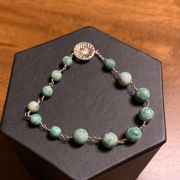 Jewelry - Sterling Silver Bead Bracelet - Handmade